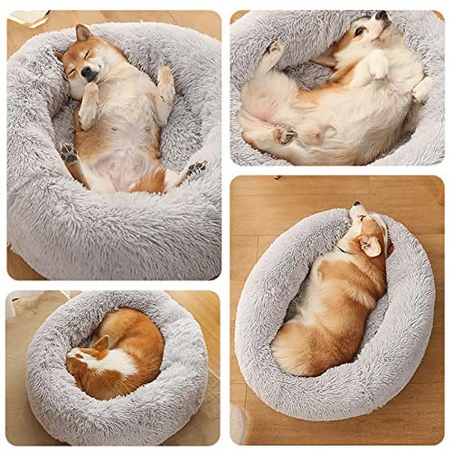 Alopini  Katzenbett Flauschiges Katzenkissen Waschbares Hundebett Kleines Hundebett für kleine Hunde, Katzen 