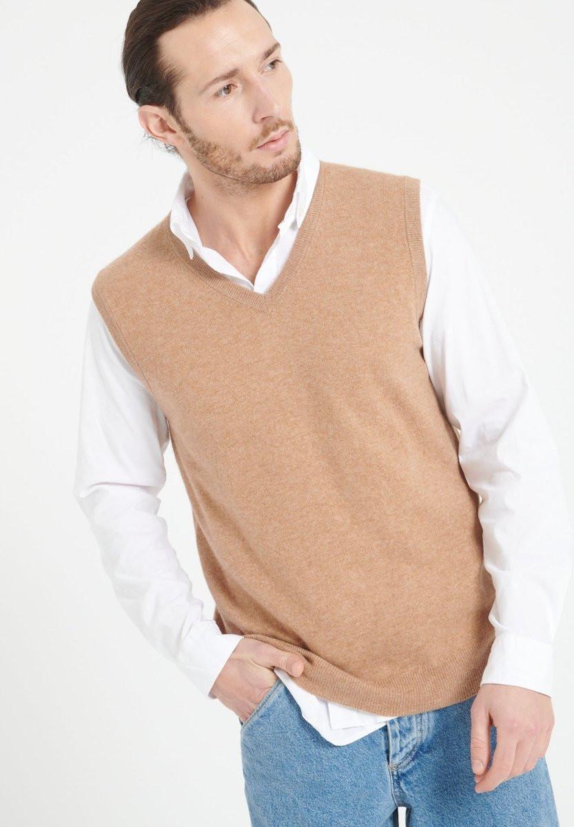 Studio Cashmere8  LUKE 9 Gilet sans manches - 100% cachemire 