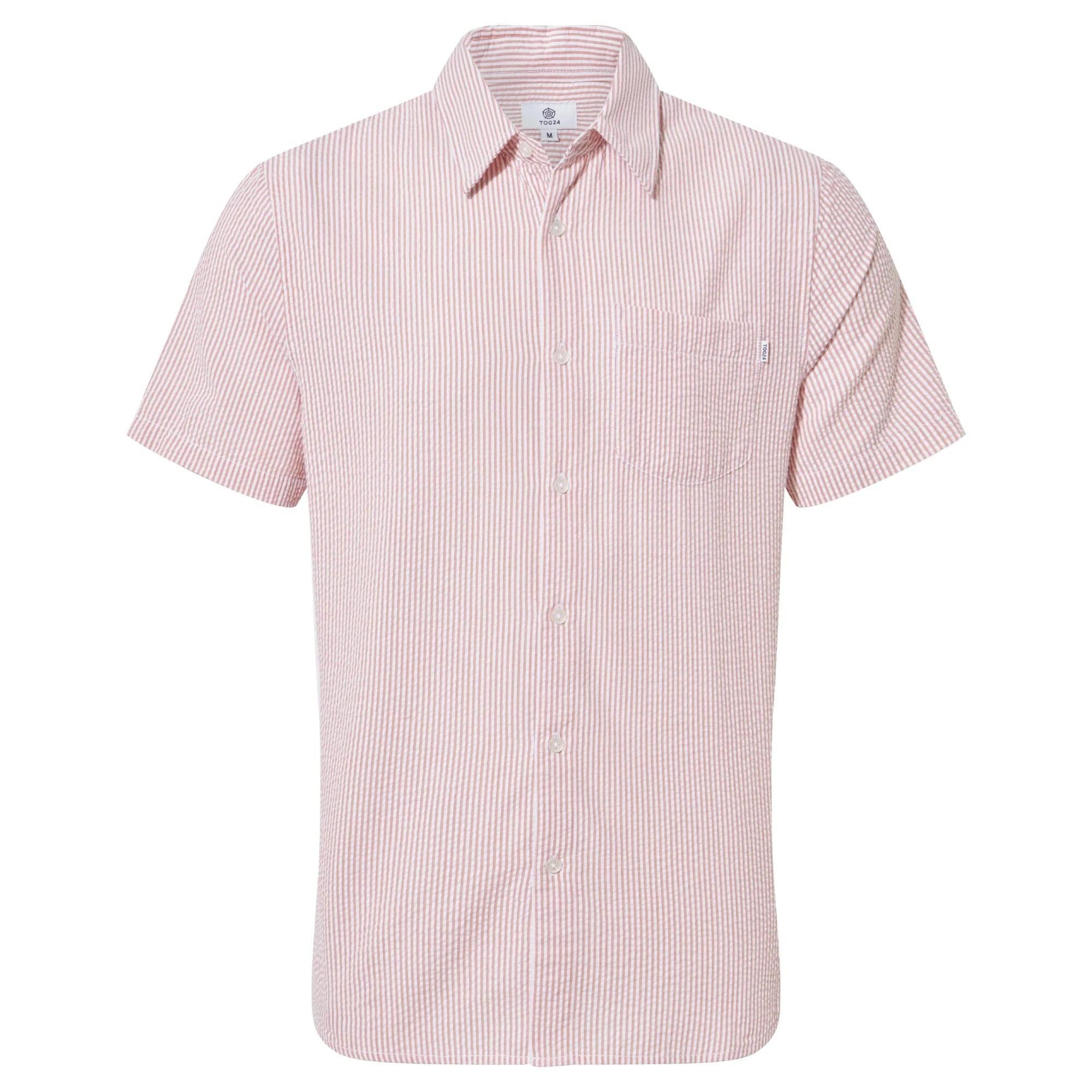 Image of Fenton Hemd Herren Dunkelrot M