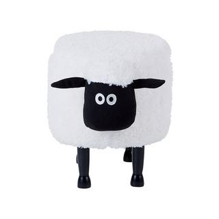 Beliani Hocker aus Polyester Modern SHEEP  