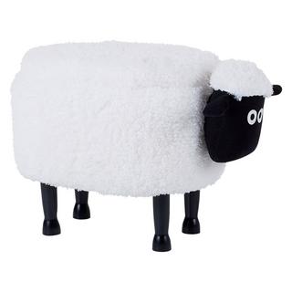 Beliani Repose-pied en Polyester Moderne SHEEP  