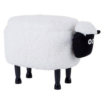 Tabouret de rangement animal en Tissu Moderne SHEEP