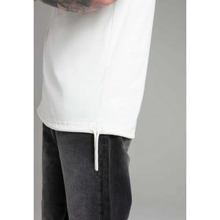 Sik Silk  T-Shirt Oversized T-Shirt in Ecru 