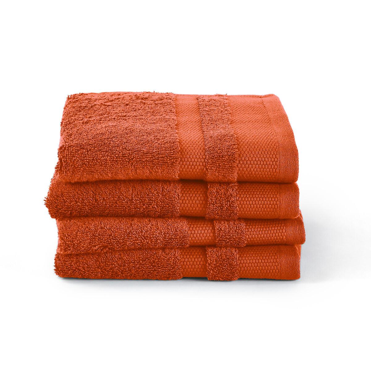 La Redoute Intérieurs Set mit 4 Gästehandtüchern aus ägyptischer Baumwolle 600g/m2  