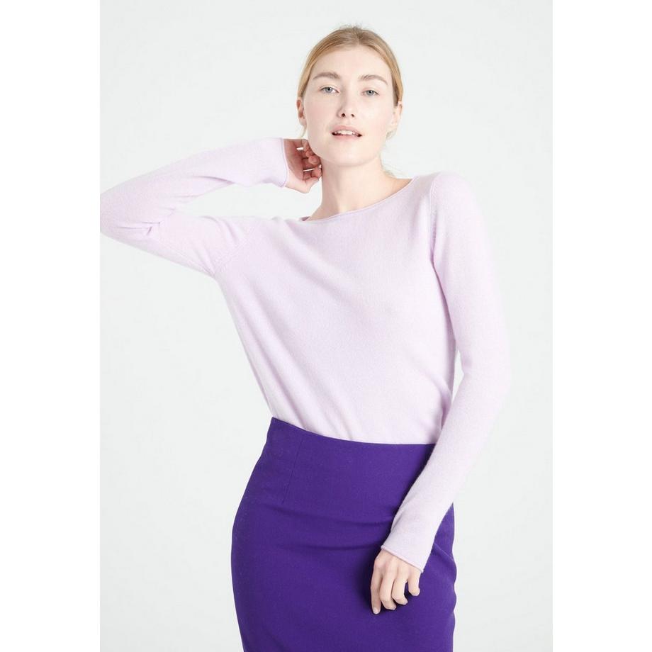 Studio Cashmere8 LILLY 5 Maglione Collo a Barca Cashmere  