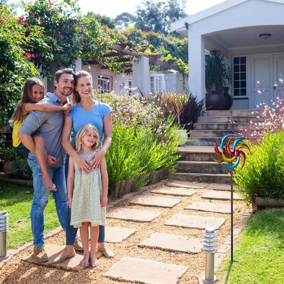 B2X  Solarzellenbasierte Windturbine für den Garten 