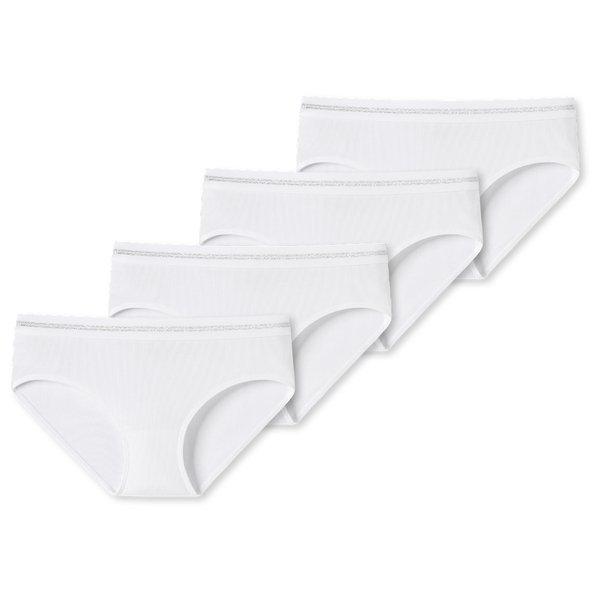Image of 4er Pack Teens Girls Long Life Cotton - Panties Mädchen Weiss 176