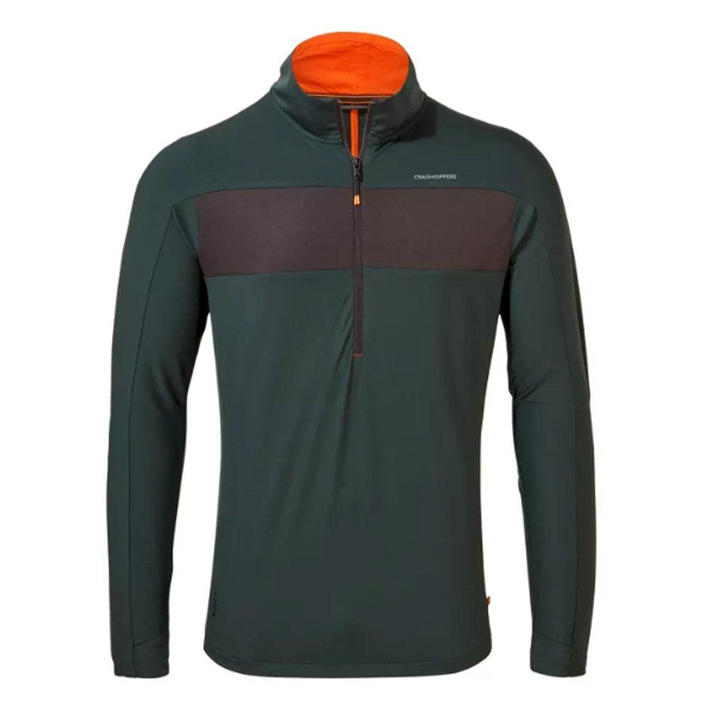 Image of Valens Pullover Mit Halbem Reißverschluss Herren Grün M