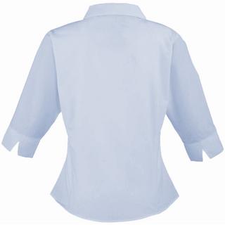 PREMIER  Popeline Bluse Arbeitshemd, 3/4 Arm 