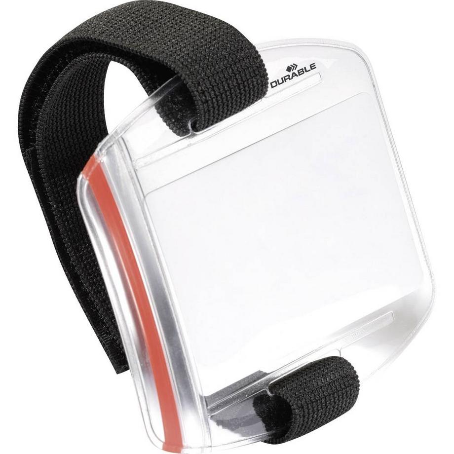 DURABLE  Kartenhalter, Ausweishalter OUTDOOR Secure 8414 mit Armbefestigung, 10 Stück 