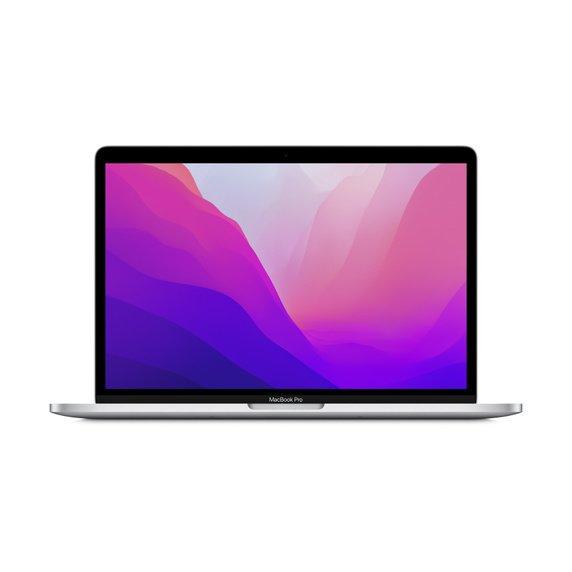 Apple  Refurbished MacBook Pro Touch Bar 13 2022 m2 3,5 Ghz 16 Gb 256 Gb SSD Silber - Sehr guter Zustand 