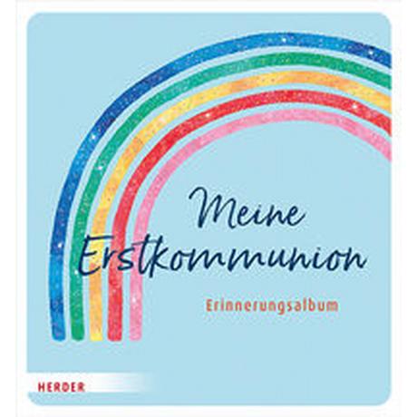 Meine Erstkommunion Erinnerungsalbum Regenbogen Riedl, Irmi (Illustrationen) Couverture rigide 