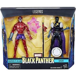 Hasbro  Black Panther Marvel Legends Klaw & Shuri Exclusive Action Figure 2-Pack 