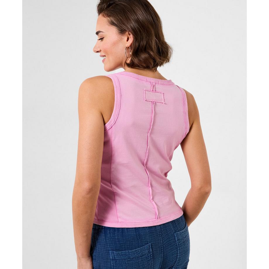 Joe Browns Débardeur boutonné avec teinture effet dégradé d’inspiration bohème  