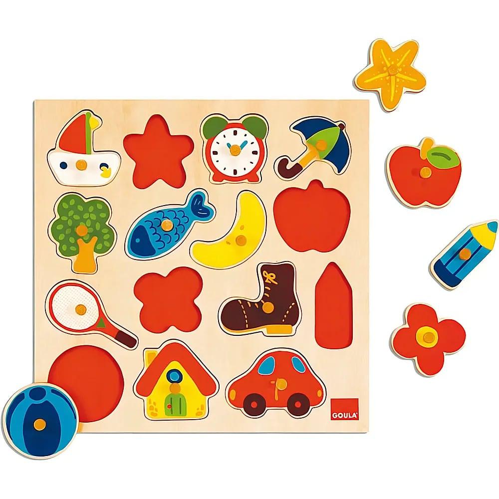 Image of Puzzle Silhouette Alltag (15Teile)