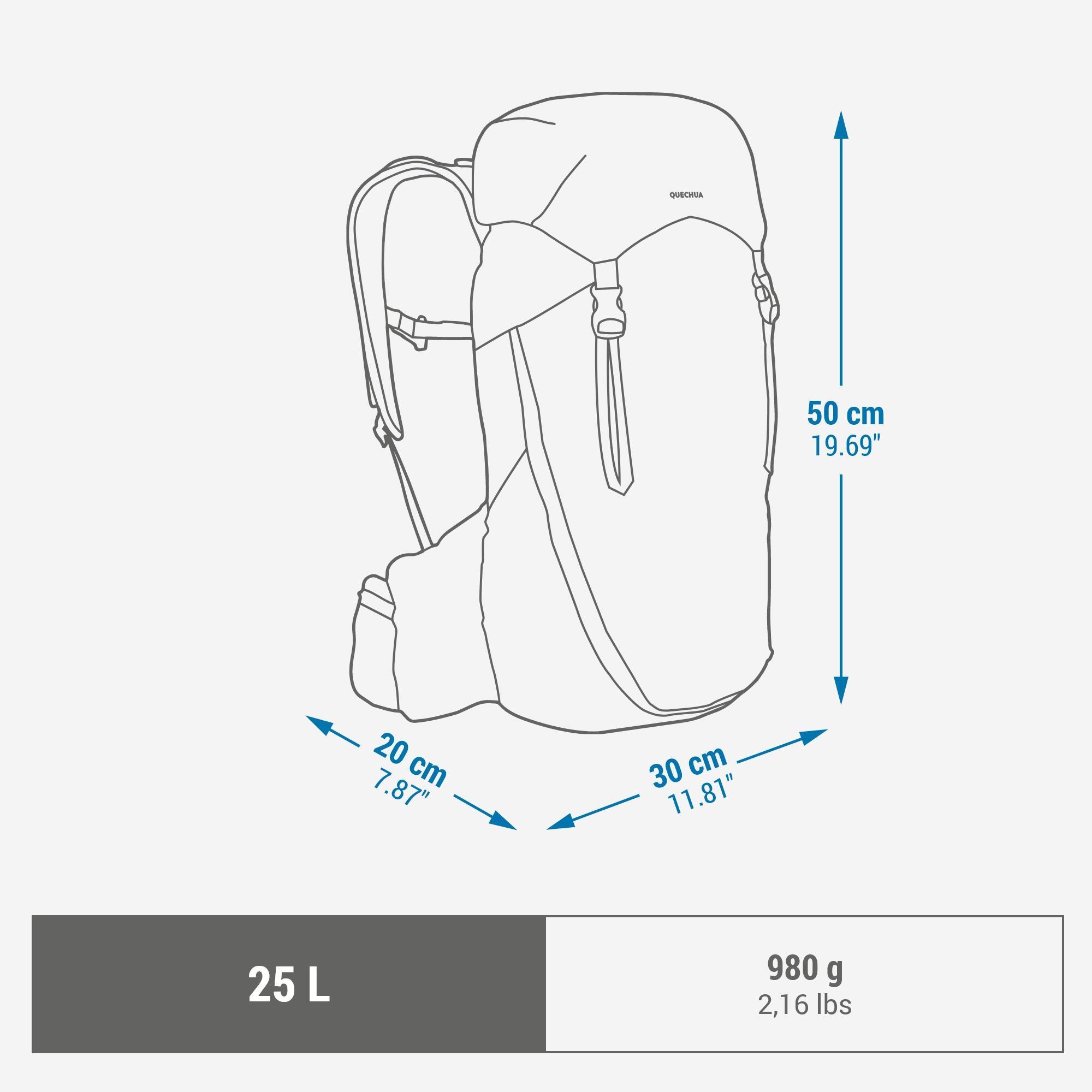 QUECHUA MH900 25L Sac à dos de randonnée  