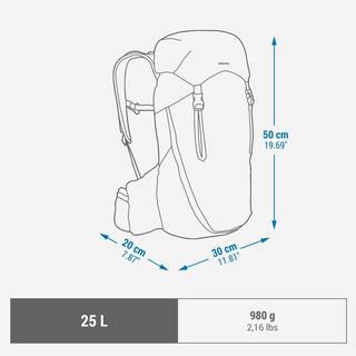 QUECHUA MH900 25L Sac à dos de randonnée  