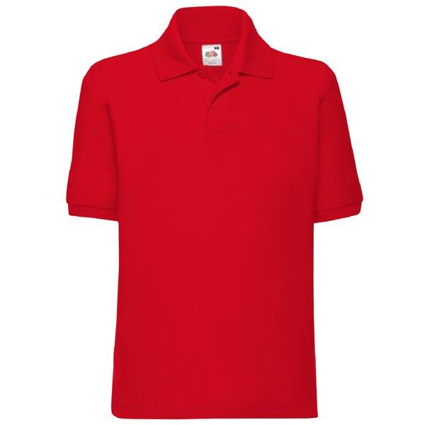 Image of Polo Shirt Jungen Rot Bunt 152