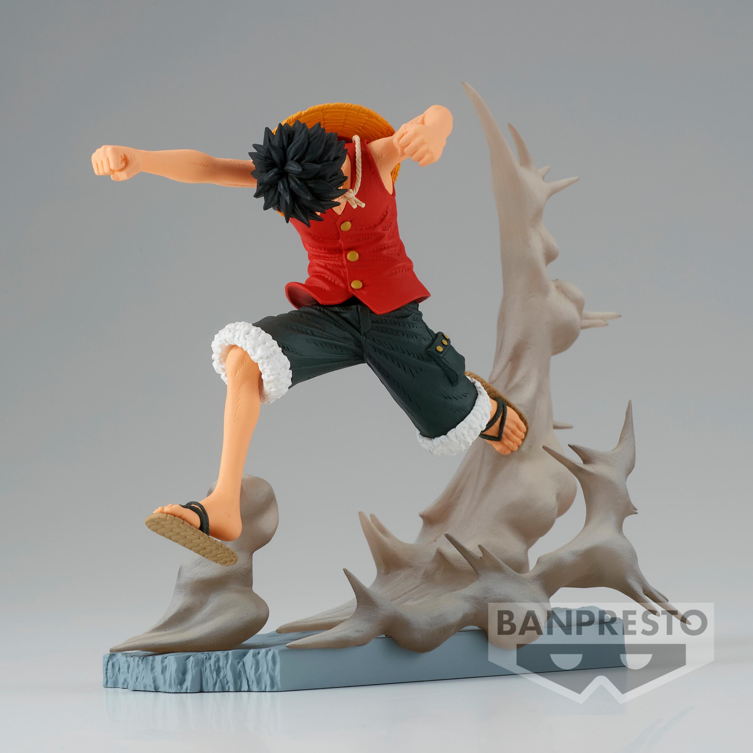 Banpresto  One Piece Senkozekkei: Monkey D.Luffy 8cm 