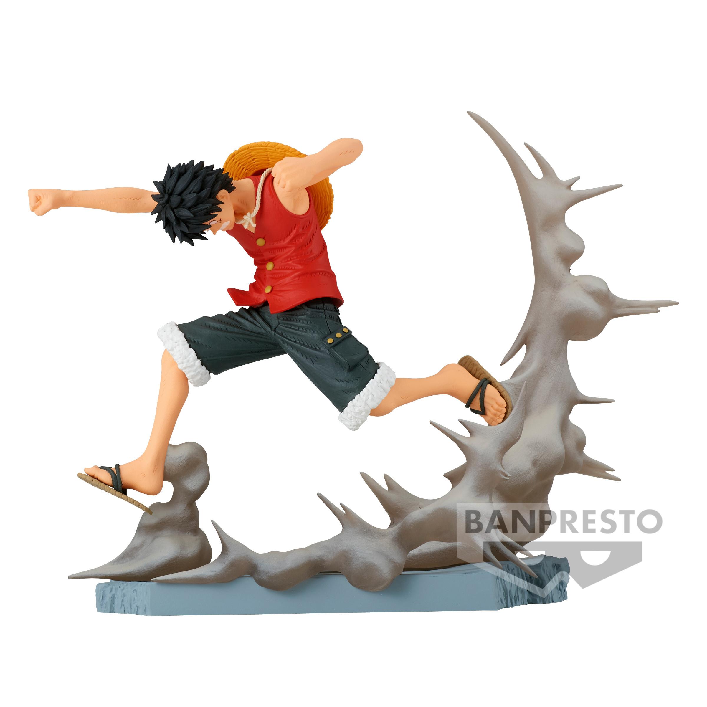 Banpresto  One Piece Senkozekkei: Monkey D.Luffy 8cm 