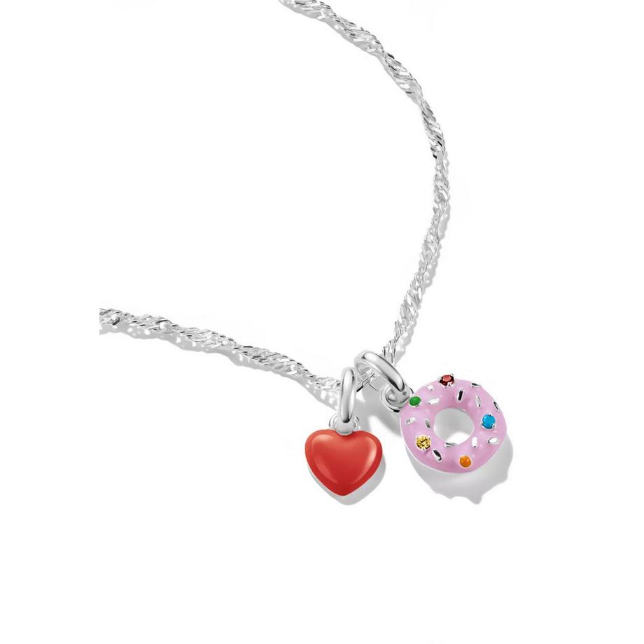 Thomas Sabo  Charm Pendentif Donut avec Émail Colé 