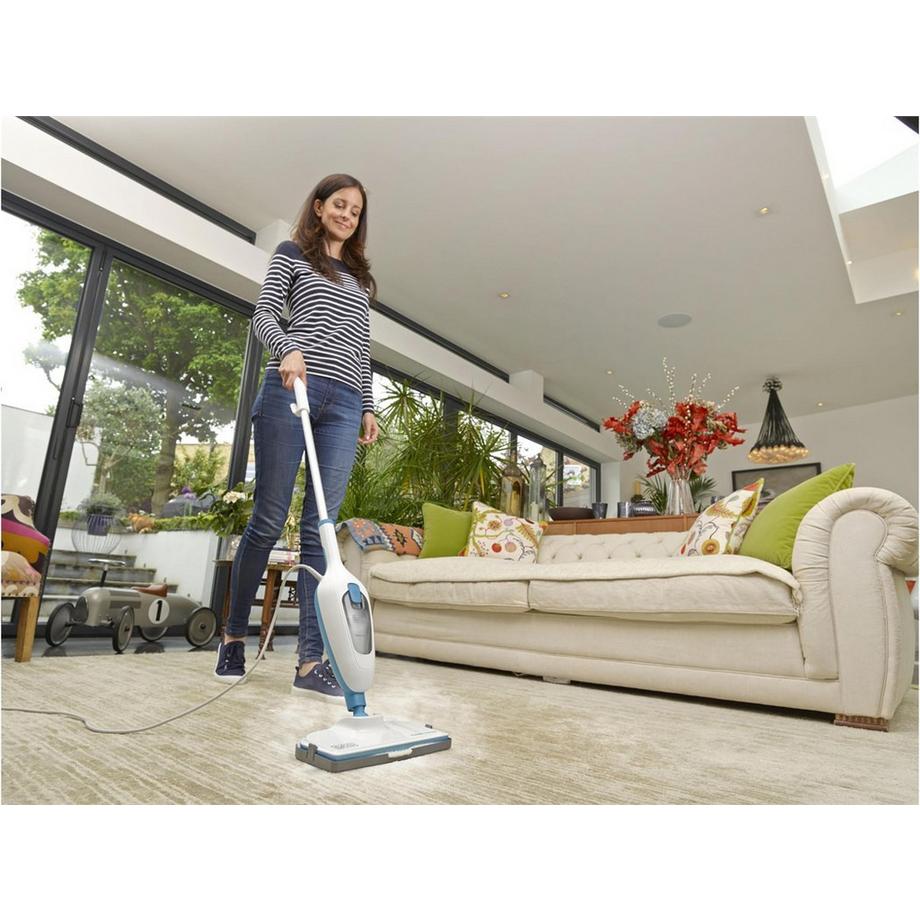 BLACK & DECKER BLACK+DECKER Dampfreiniger 1300 W 10in1 Dampfbesen  