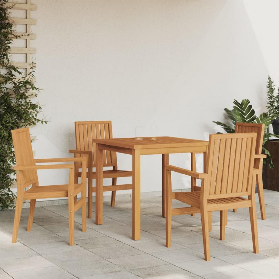VidaXL set da pranzo da giardino  