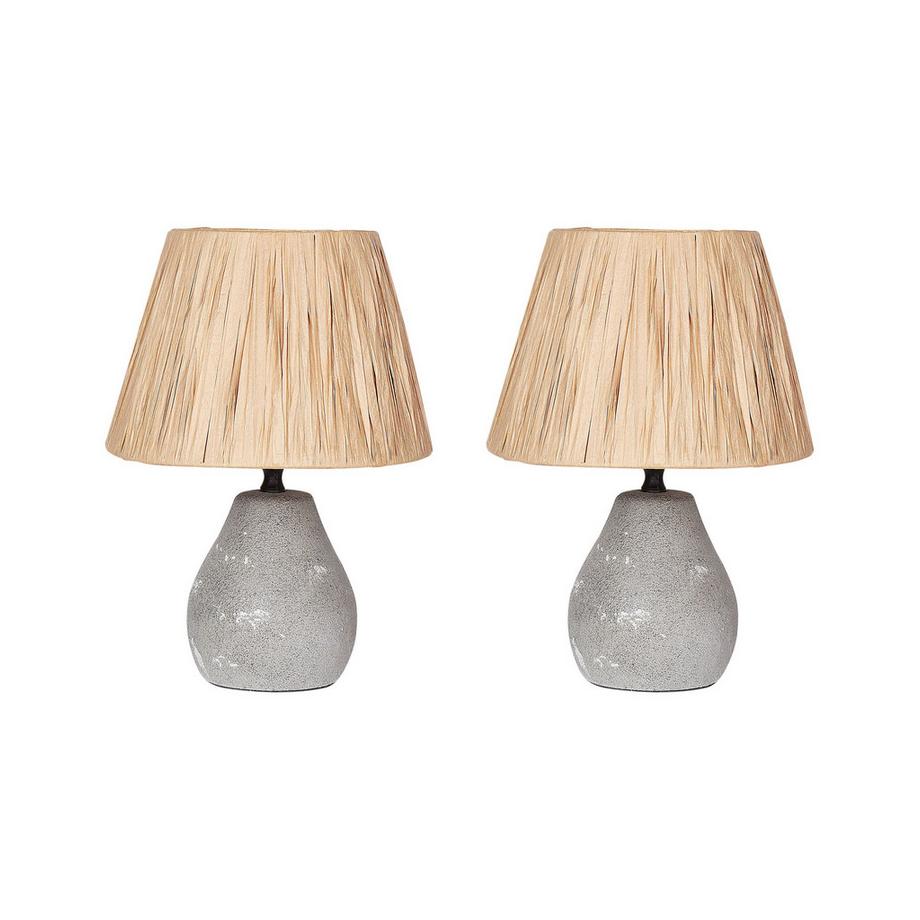 Lot de 2 lampes de bureau en Céramique  ARWADITO
