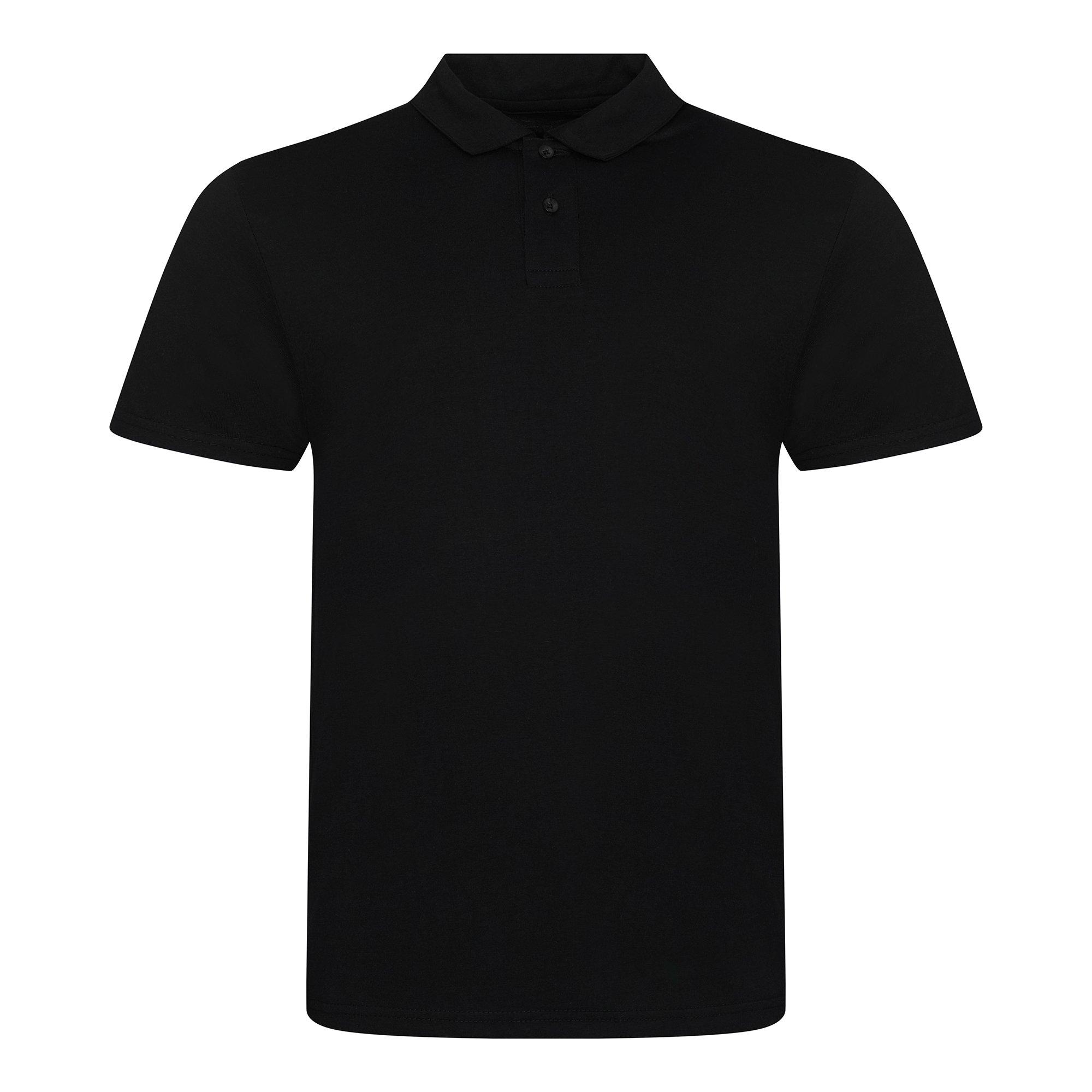 Image of Triblend Polo Shirt Herren Schwarz L