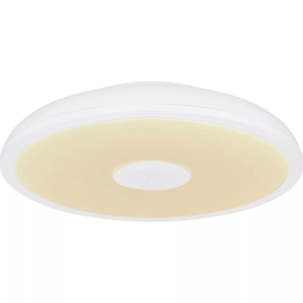 mutoni – Deckenleuchte Raffy Kunststoff weiss LED, One Size, Weiss