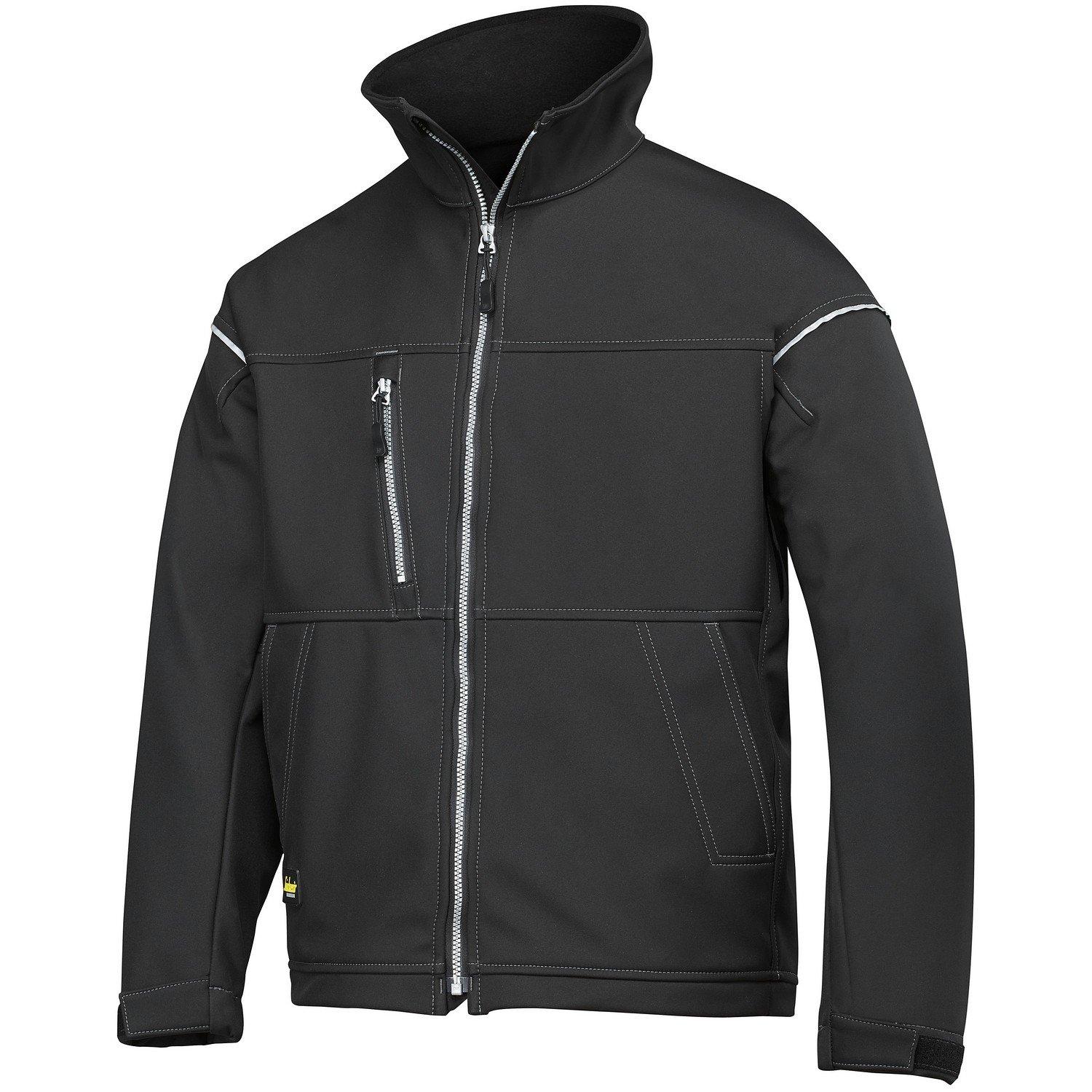 Image of Workwear Soft Shell Jacke Profiling Herren Schwarz S