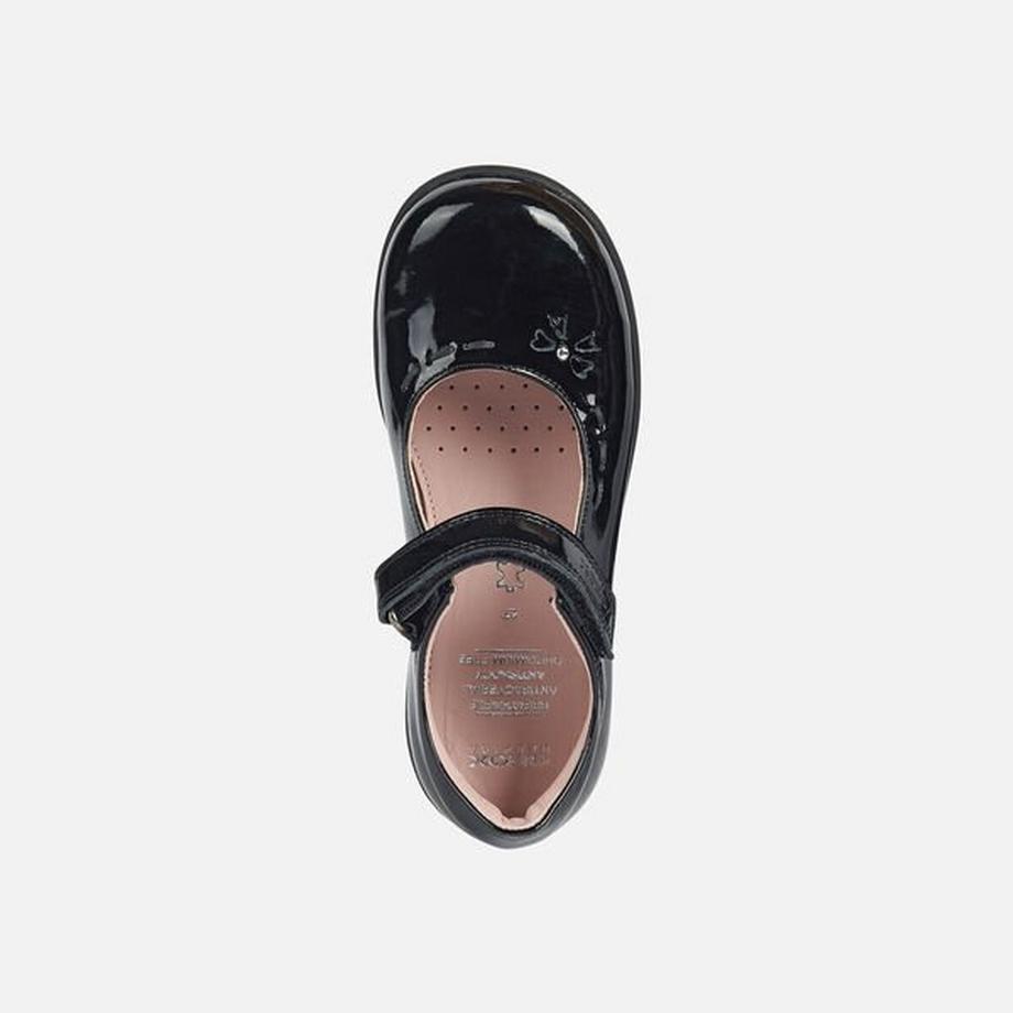 GEOX Naimara Ballerine con Cinturino in Pelle Verniciata  