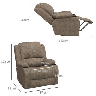 HOMCOM Fauteuil de relaxation  