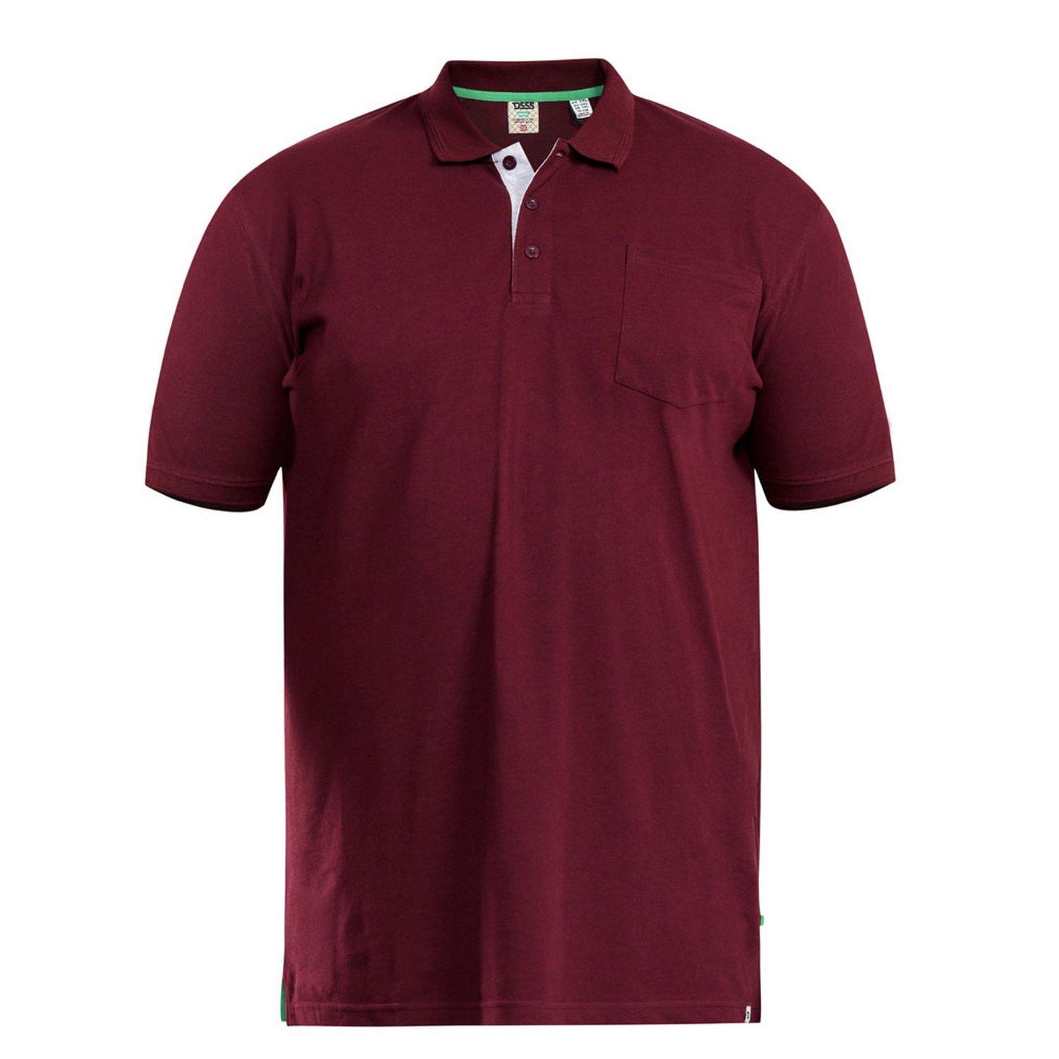 Image of Kingsize Pique Poloshirt Grant Herren Bordeaux 6XL