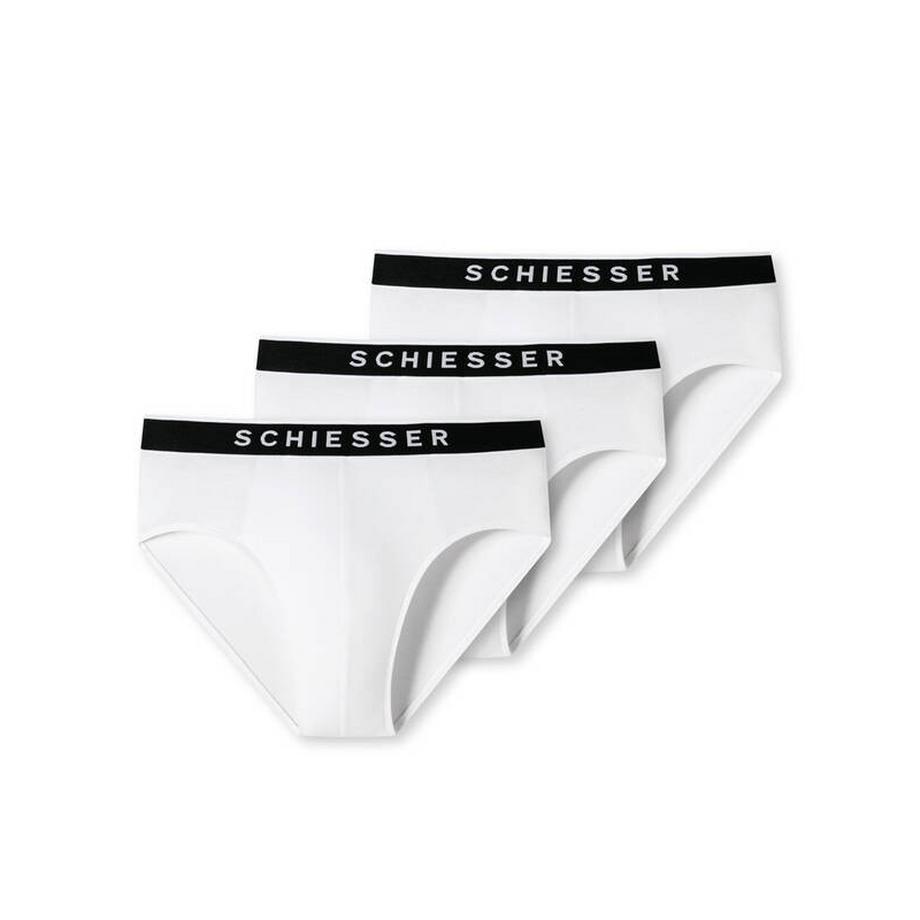 Schiesser Slip Cotone Organico Confezione da 3  