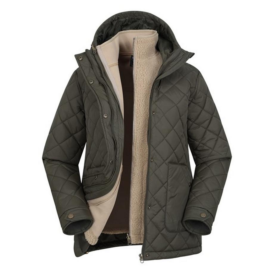 Nebraskan Steppjacke 3 in 1