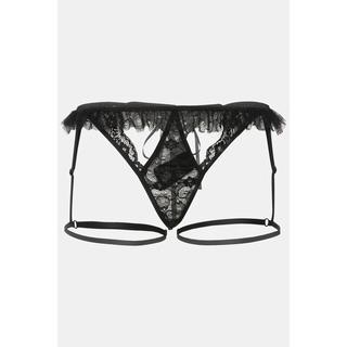 Ulla Popken String abnehmbare Stockings Spitze  