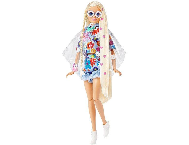 Barbie  Extra Puppe Flower Power 