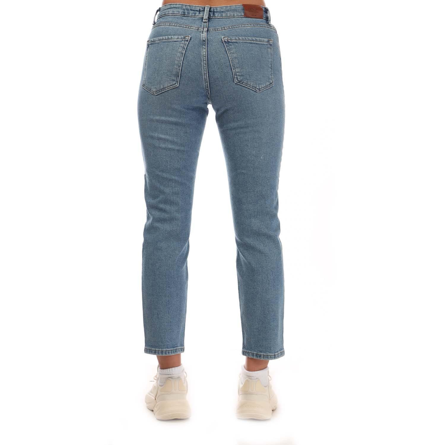 ONLY Emily Straight Fit High Rise Jeans  