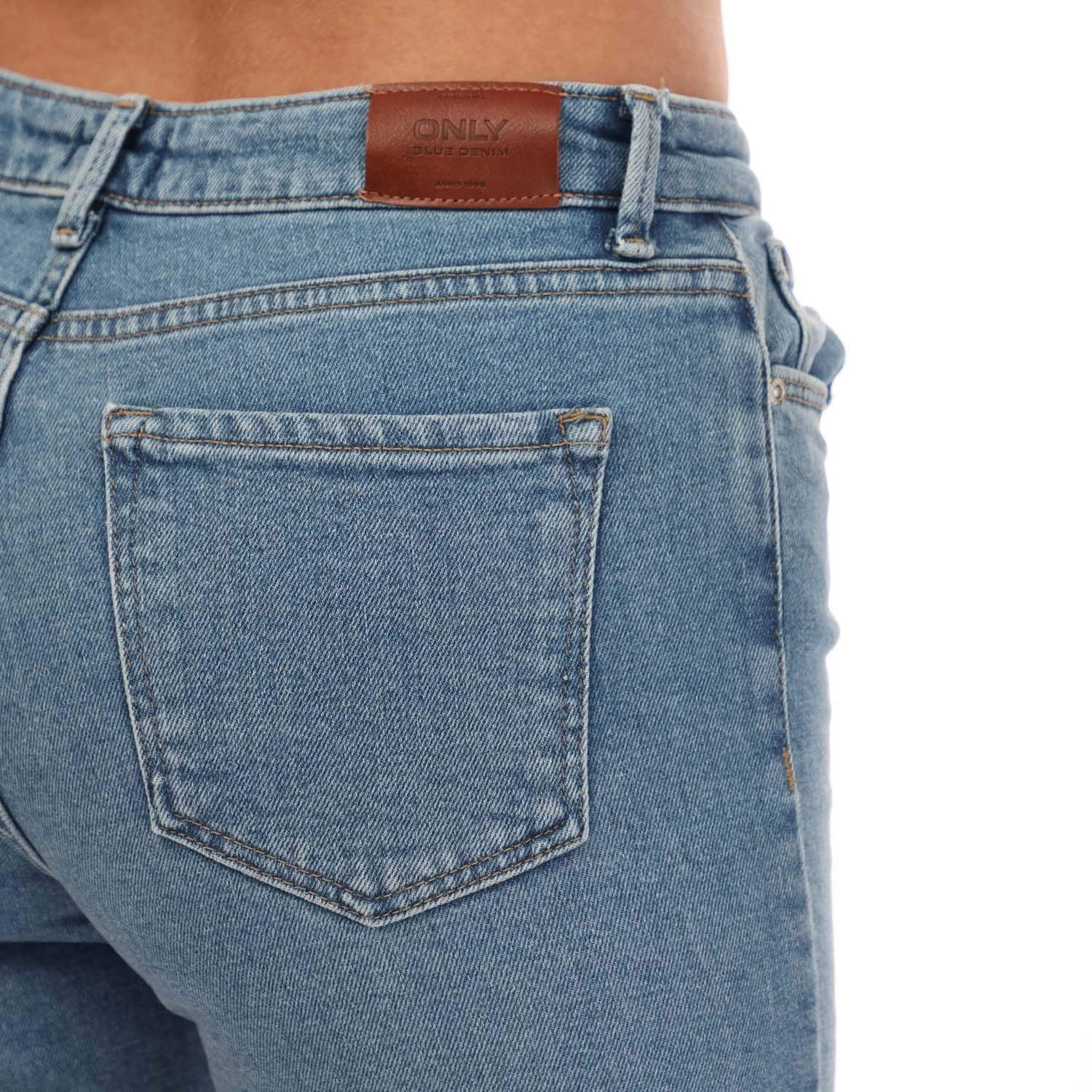 ONLY Emily Straight Fit High Rise Jeans  