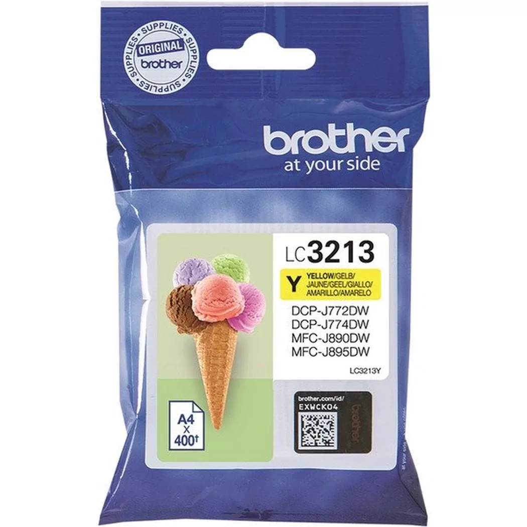 Brother – LC-3213Y Druckerpatrone Original Hohe (XL-) Ausbeute Gelb, One Size