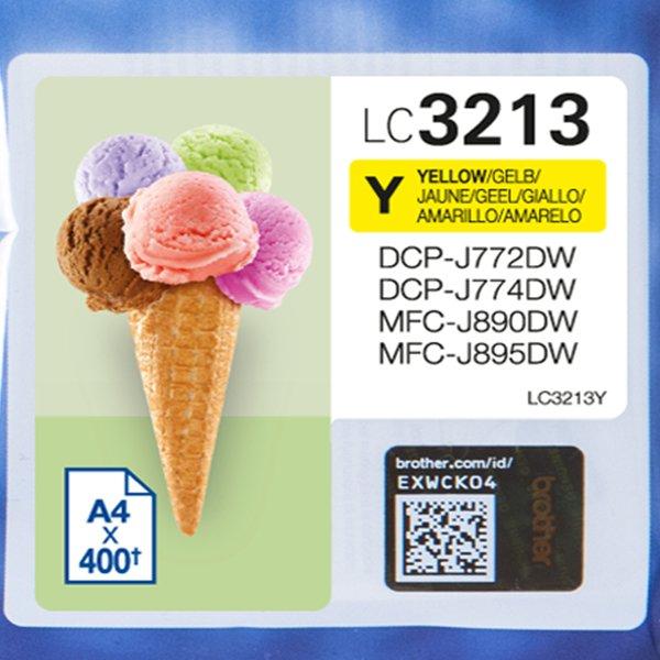 brother  LC-3213Y - giallo 