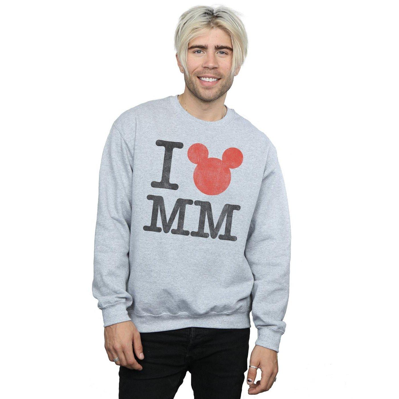 Disney  I Love Mickey Sweatshirt 