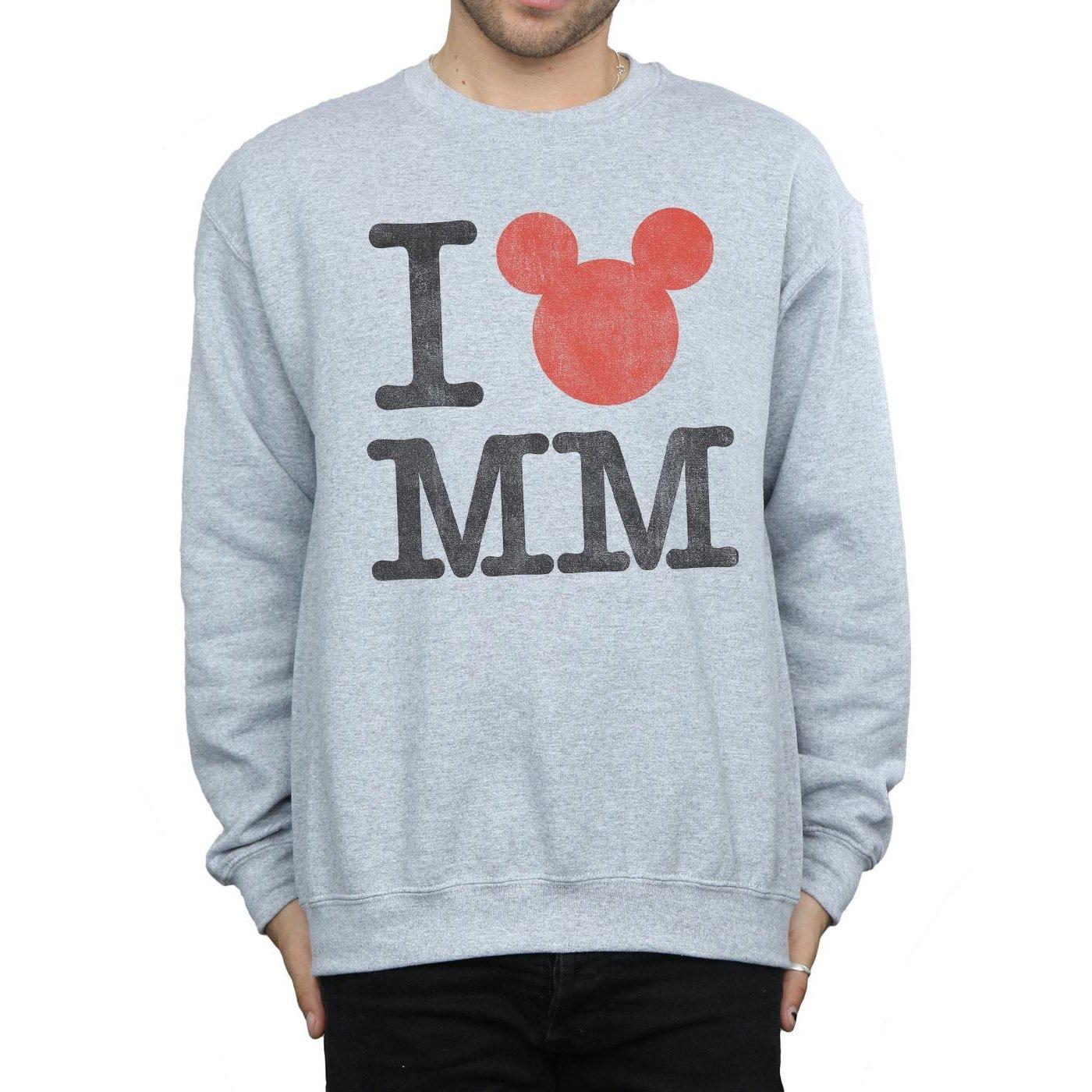 Disney  I Love Mickey Sweatshirt 