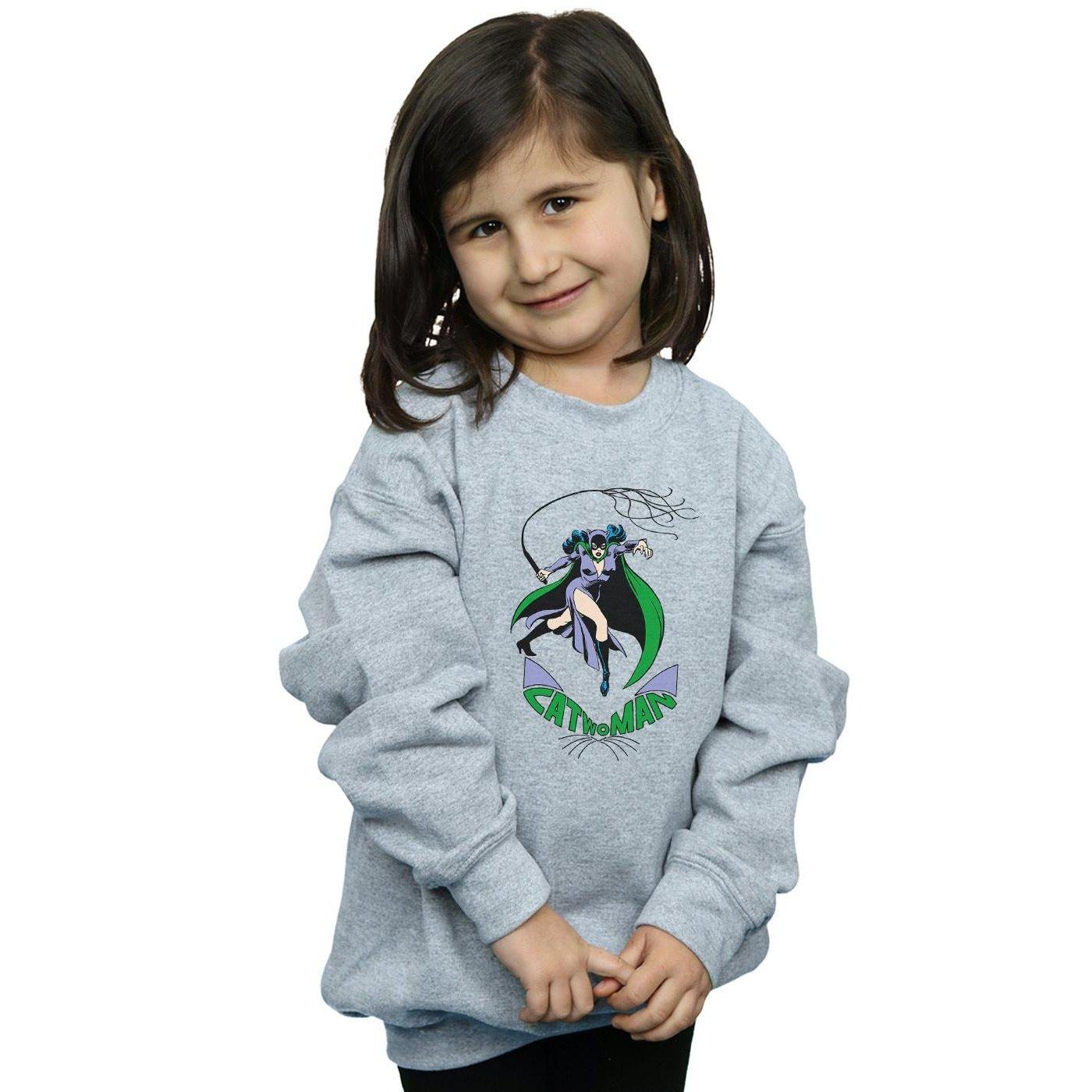 DC COMICS  Catwoman Whip Sweatshirt 