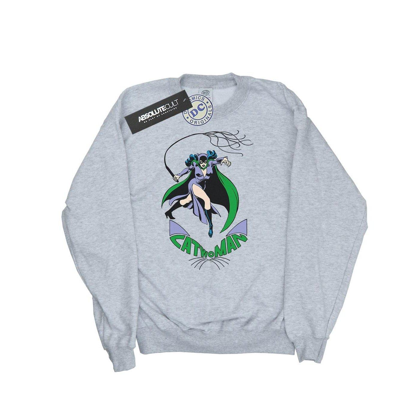 DC COMICS  Catwoman Whip Sweatshirt 