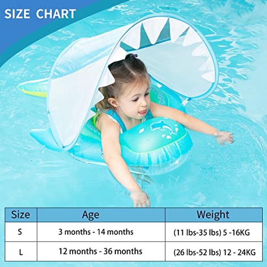 Activity-board Baby-Schwimmweste, mit Sicherheitsgurt und Kippschutz  