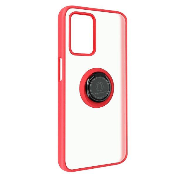 Avizar  Coque Ring Realme 8 5G Rouge 