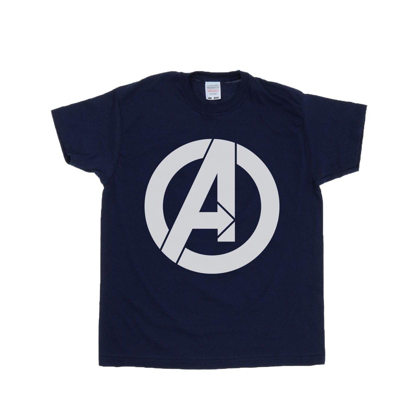 Image of Avengers Simple Logo Tshirt Jungen Marine 152-158