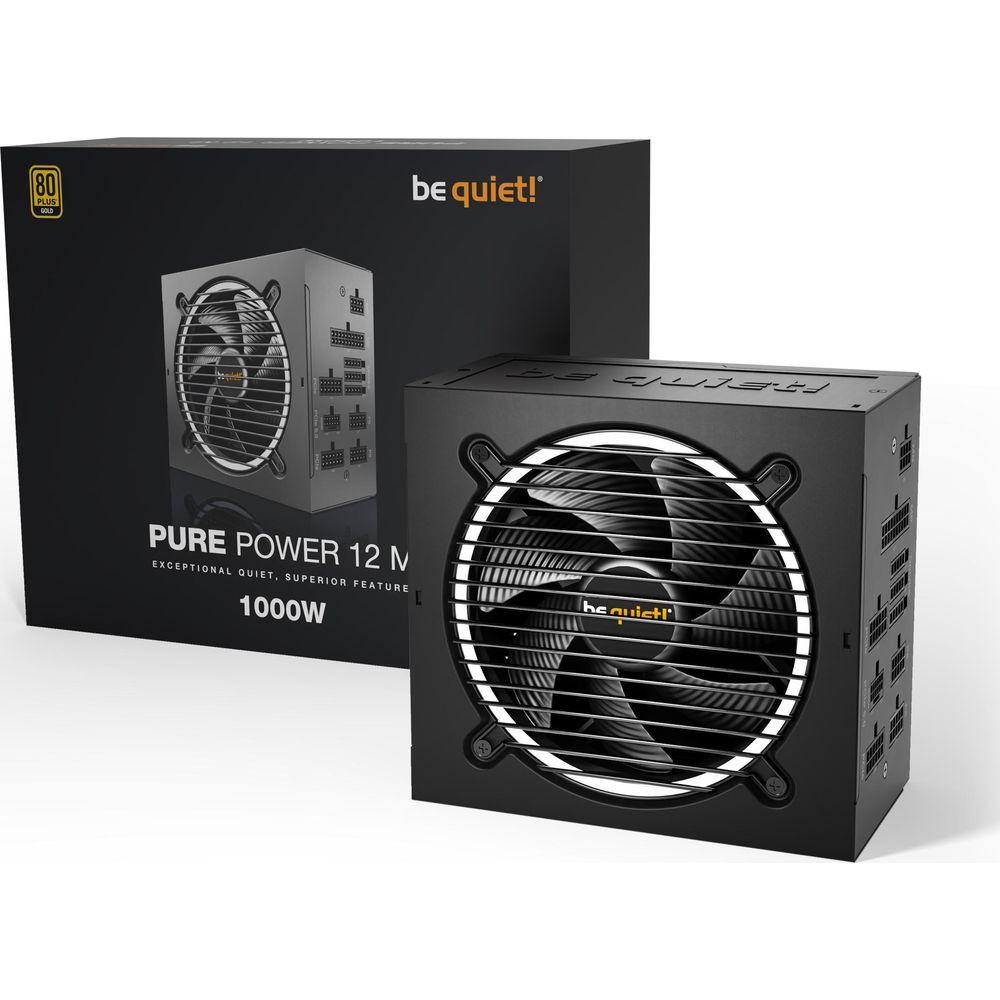 BE QUIET!  Pure Power 12 M alimentatore per computer 1000 W 20+4 pin ATX ATX Nero 